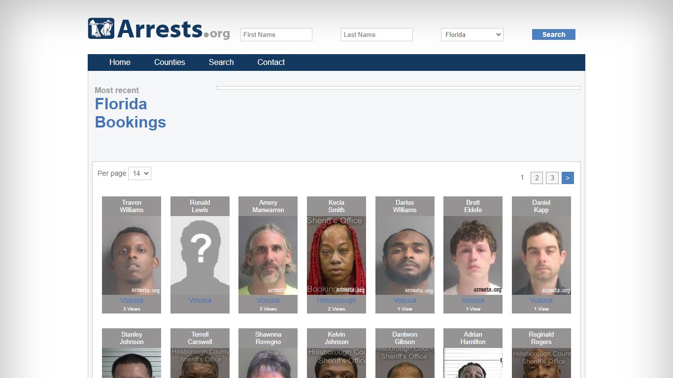 Florida Arrests and Inmate Search